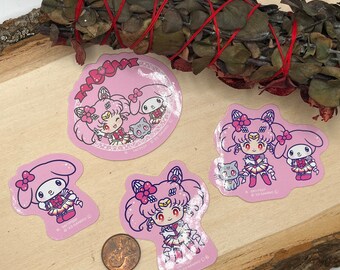 Sailor Moon Sticker 4 Pack