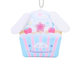 Cinnamaroll Plush Keychain Pouch