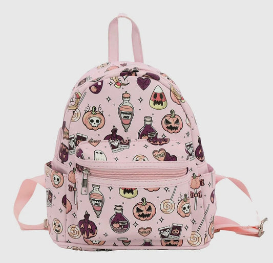 Pink Witchy Mini Backpack