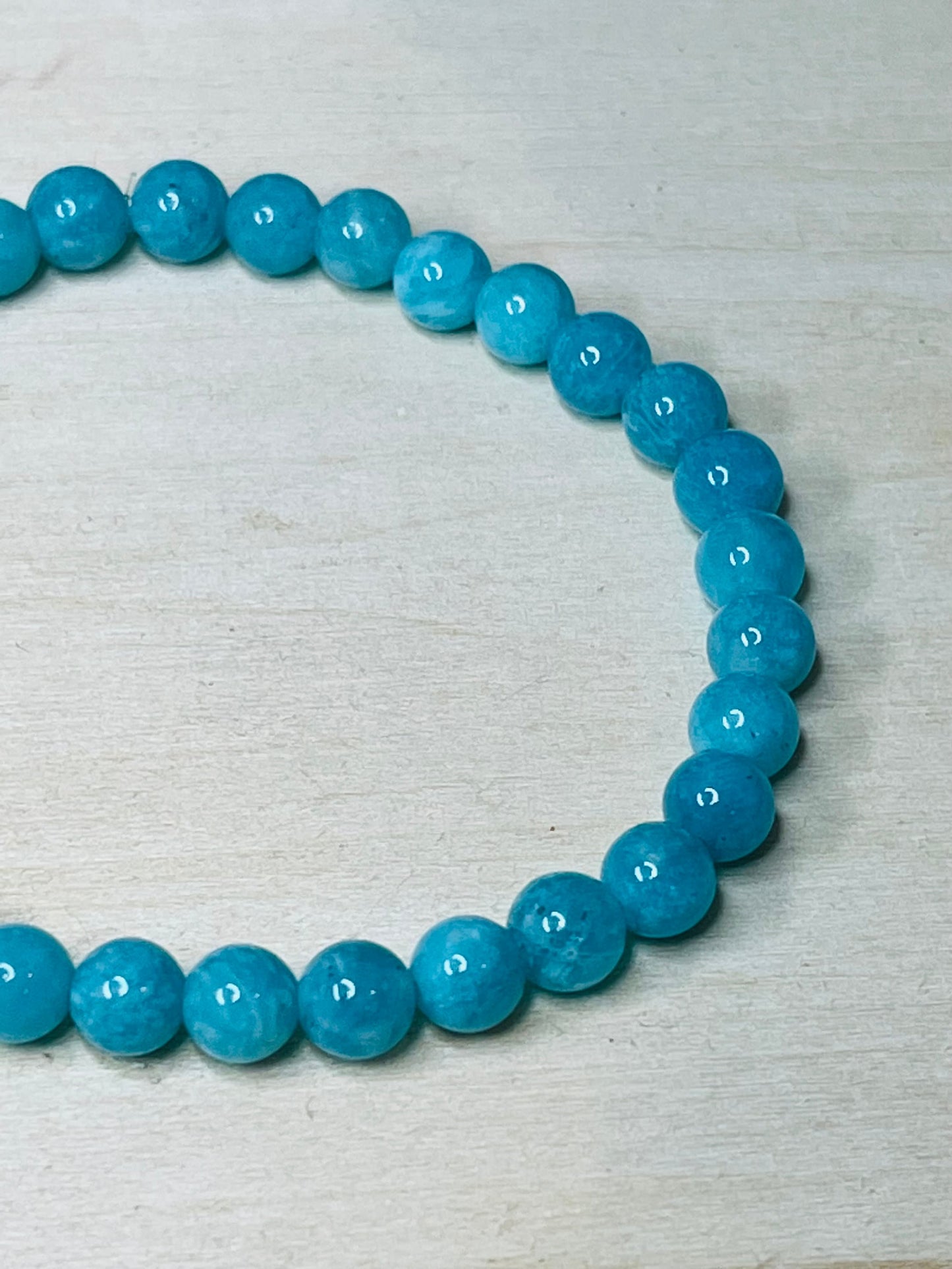 AAA Amazonite Stretchy Bracelet 6mm