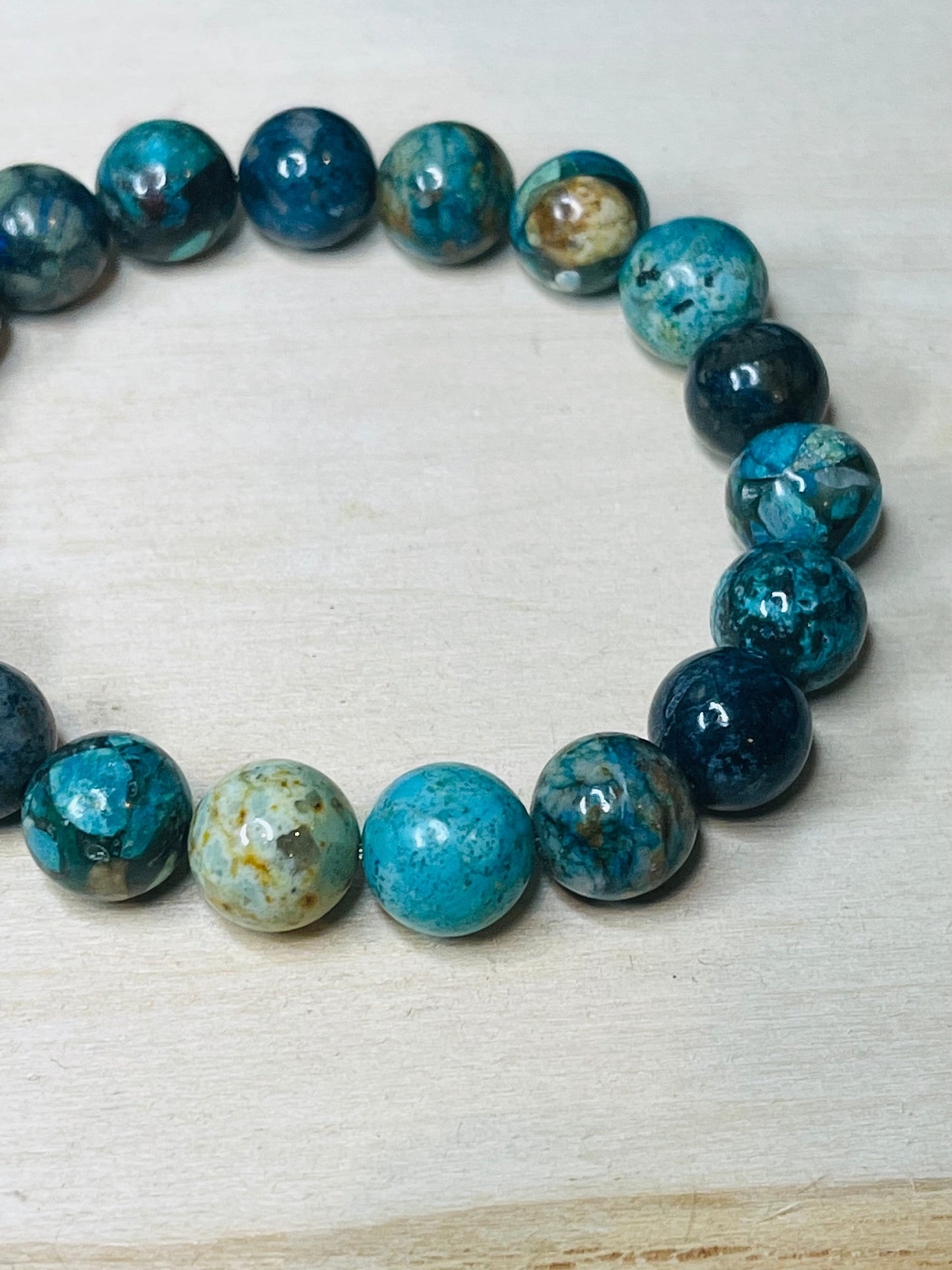 Shattuckite 10mm Stretchy Bracelet
