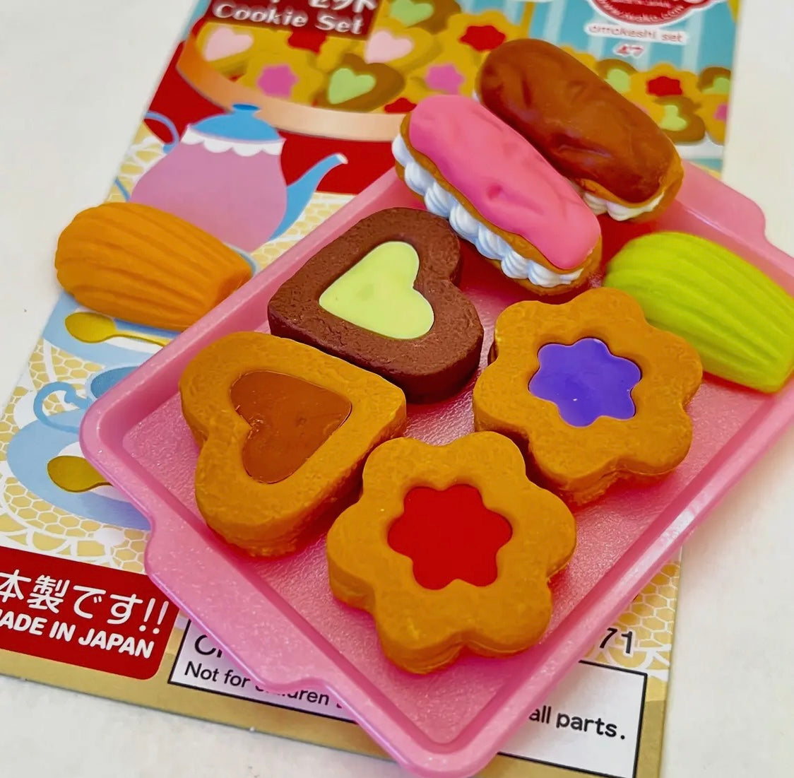 Cookie Eraser Set