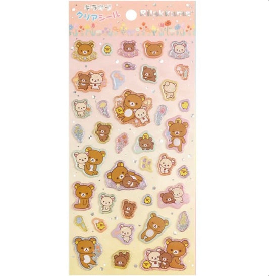 Rilakkuma Transparent Stickers