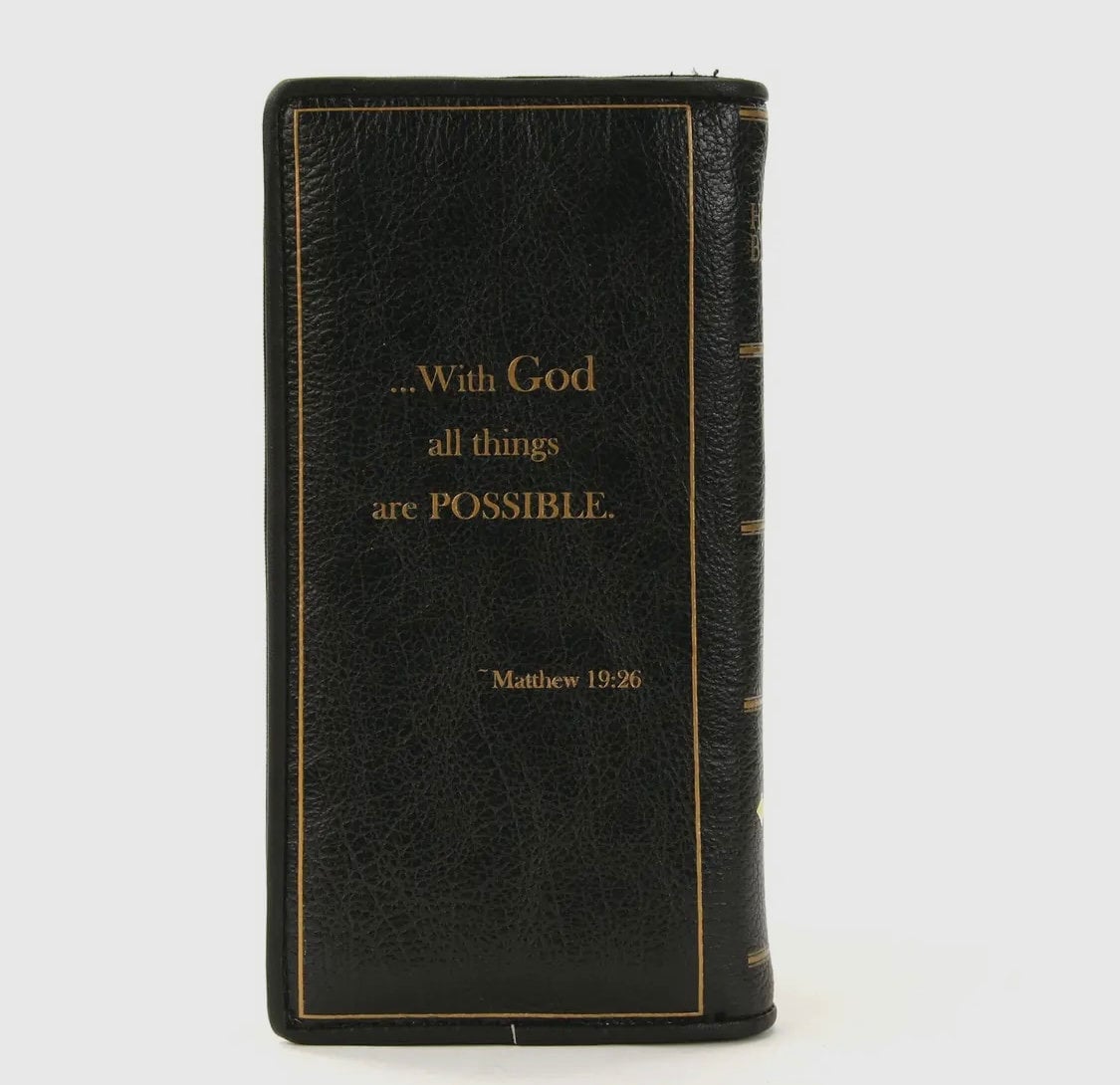 Holy Bible Wallet