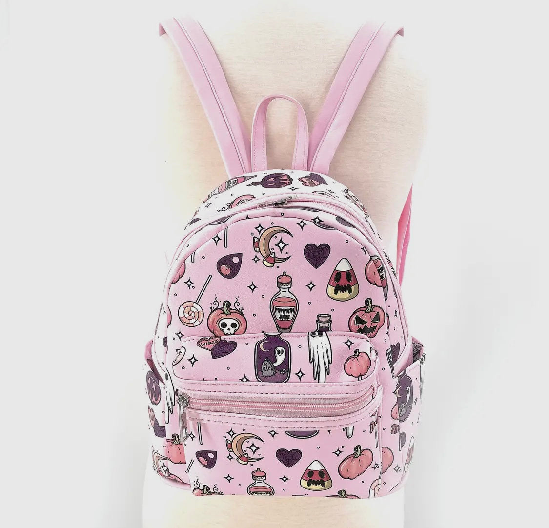 Pink Witchy Mini Backpack