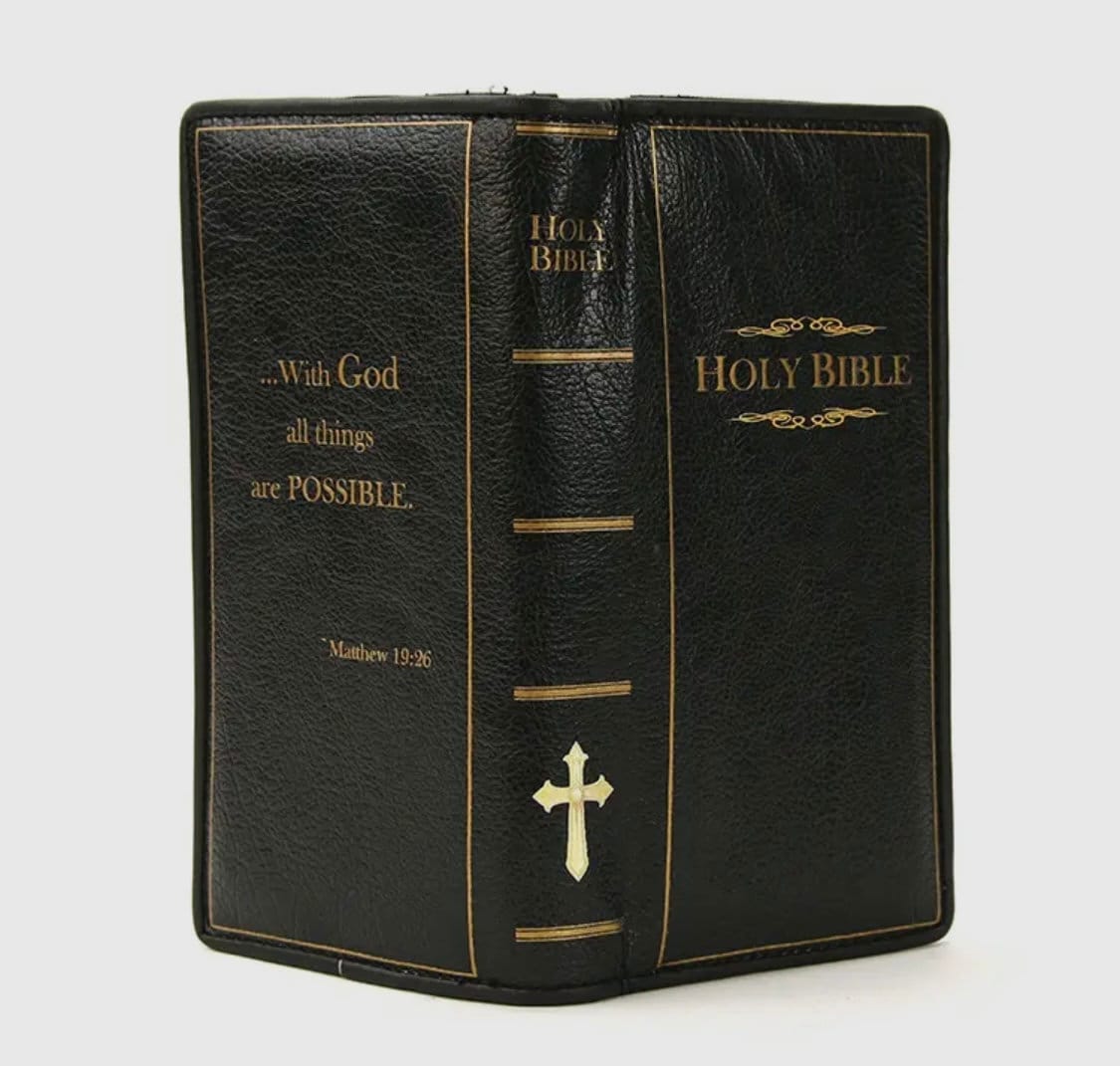 Holy Bible Wallet